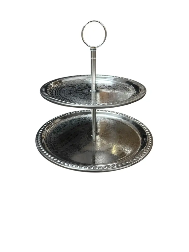 Plateau à étage Inox