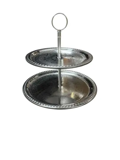 Plateau à étage Inox
